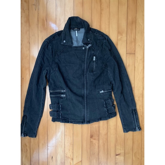 Free People Jackets & Blazers - Free People Moto Zipper Jacket